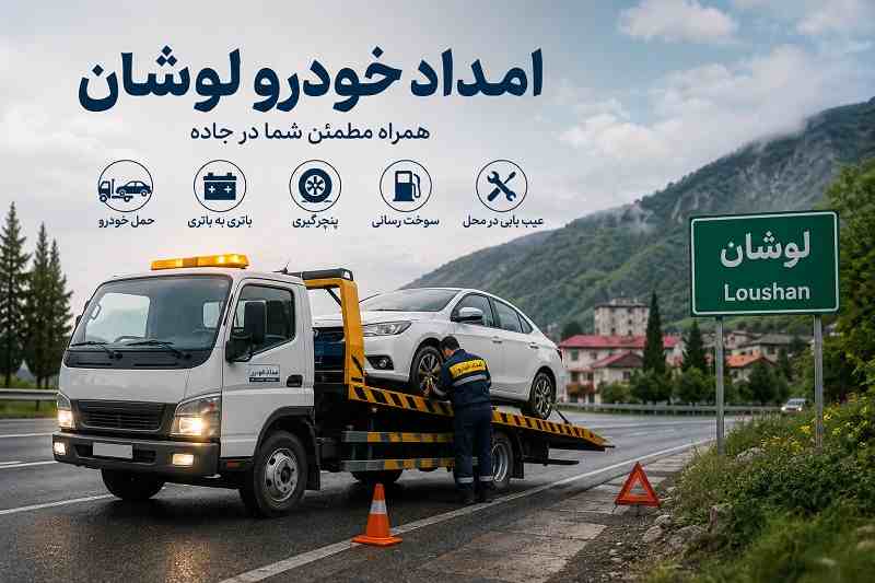 امداد خودرو لوشان